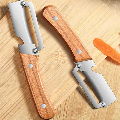 🥕 Quick-Glide Produce Peeler with Stainless Steel Blade & Comfort-Grip Handle ✨