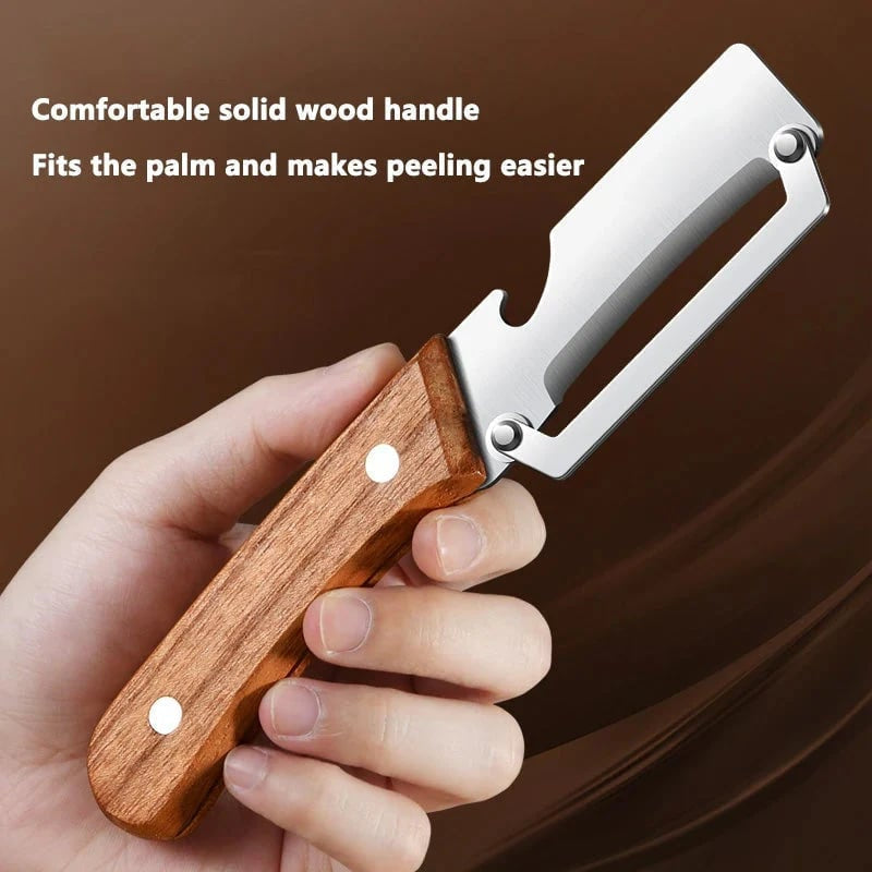 🥕 Quick-Glide Produce Peeler with Stainless Steel Blade & Comfort-Grip Handle ✨