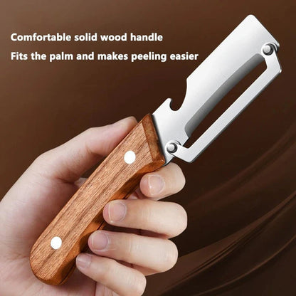 🥕 Quick-Glide Produce Peeler with Stainless Steel Blade & Comfort-Grip Handle ✨