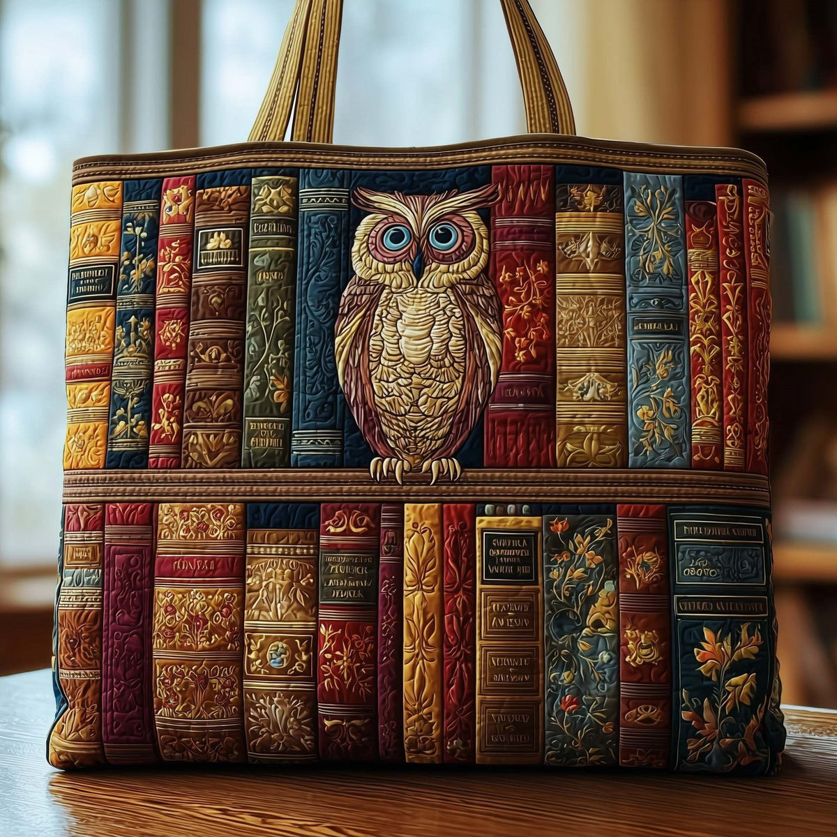 Handmade Native American Quilted Tote Bag
