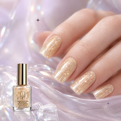 ⏰Lilac Glossy Mirror Nail Strengthener