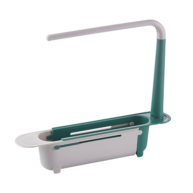 Expandable Heavy-Duty Sink Caddy – Adjustable PP Storage Rack 🧽