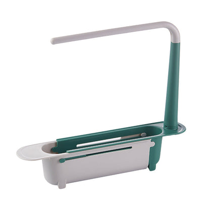 Expandable Heavy-Duty Sink Caddy – Adjustable PP Storage Rack 🧽