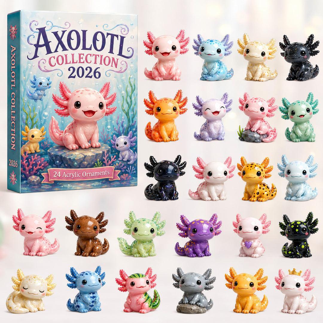 🎄 2026 Axolotl Advent Calendar – 24 Days of Tiny Axolotl Surprises