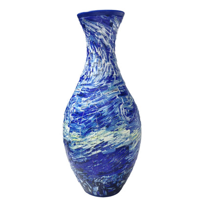 3D Monarch Danaus plexippus And Flowers Series Puzzle Vase - (160 Pieces)