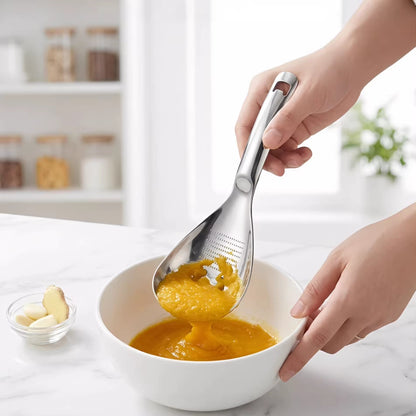 Multifunction Stainless Steel Cooking Grater Spoon