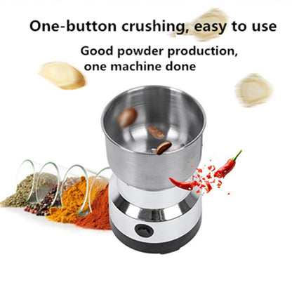 Stainless Steel Dry Ingredient Grinder ✨ Spices, Grains & Coffee