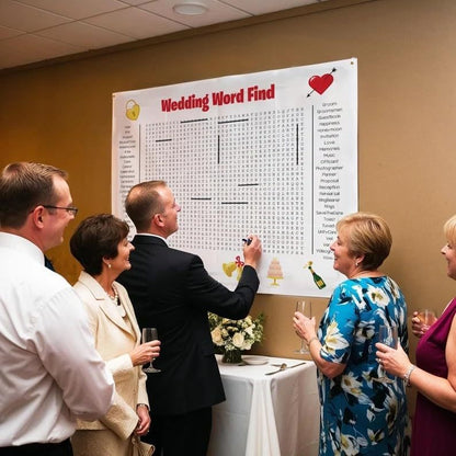 🎉Jumbo Word Search Party Poster 36"×24" | Choose Your Theme