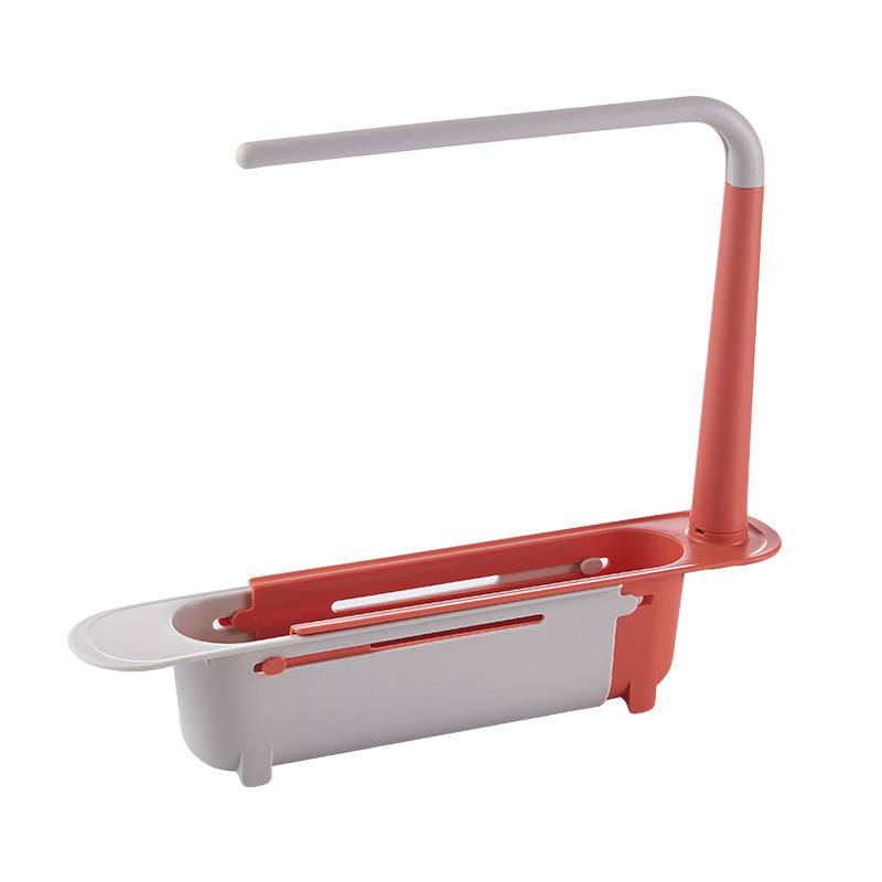 Expandable Heavy-Duty Sink Caddy – Adjustable PP Storage Rack 🧽