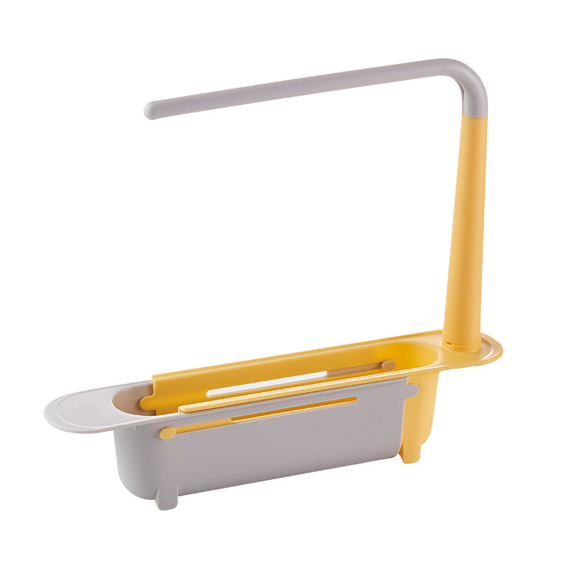 Expandable Heavy-Duty Sink Caddy – Adjustable PP Storage Rack 🧽