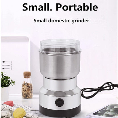 Stainless Steel Dry Ingredient Grinder ✨ Spices, Grains & Coffee