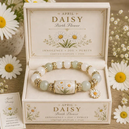 🌸 Birth Flower Blessing Bracelet