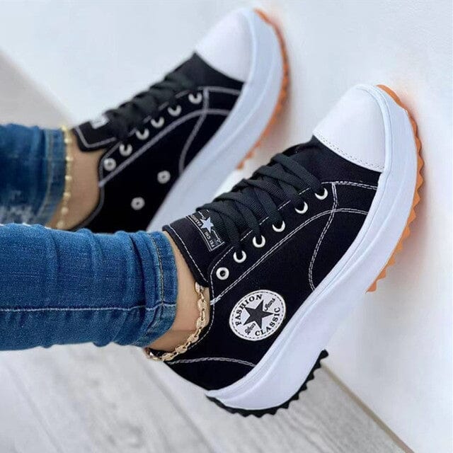 Fashion Star Comfort Sneakers 👟 Chic Support for Every Step