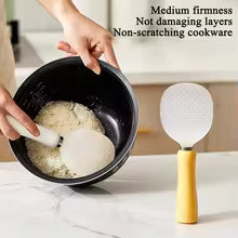 Magnetic Rice Serving Spatula 🍚 – Smart Upright Storage Stand