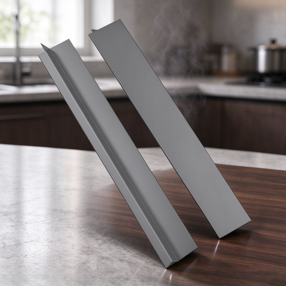 2-Pack Silicone Stove Gap Covers 🍳 – Flexible Seals for Countertop Cracks