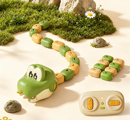 🐍🧲 Remote-Controlled Magnetic Feeding Snake Game – Chase, Collect & Play
