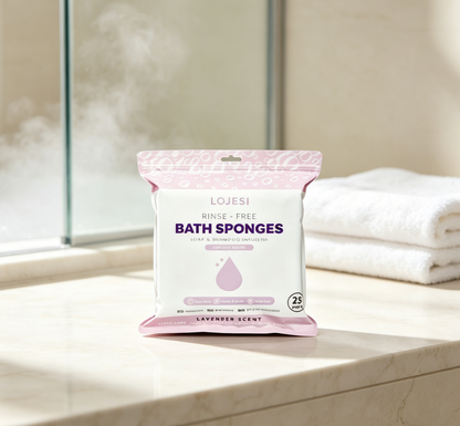 🏆Flash Sale⚡ 50K+  🌈Disposable Rinse-Free Bathing Wipes🧼