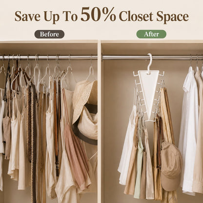 🧥✨ V-Design Space-Saving Hanger for Effortless Closet Organization
