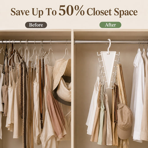 🧥✨ V-Design Space-Saving Hanger for Effortless Closet Organization