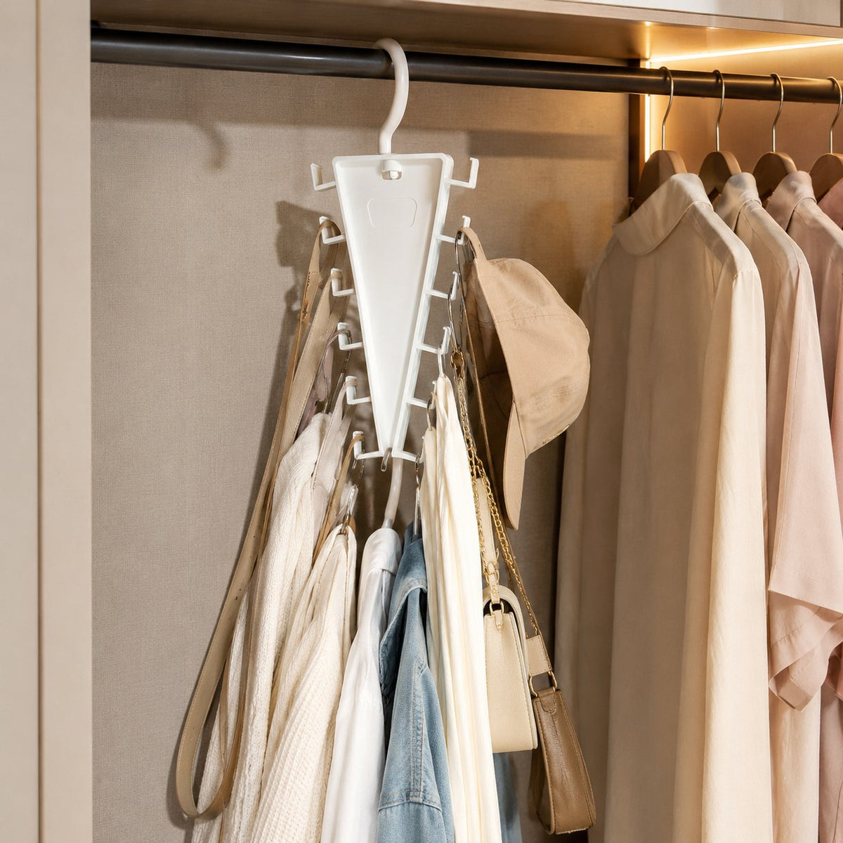 🧥✨ V-Design Space-Saving Hanger for Effortless Closet Organization