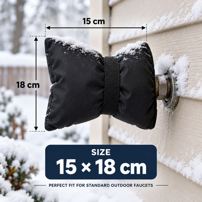❄️ Outdoor Faucet Cover | Winter Freeze Protection Insulated Spigot Protector