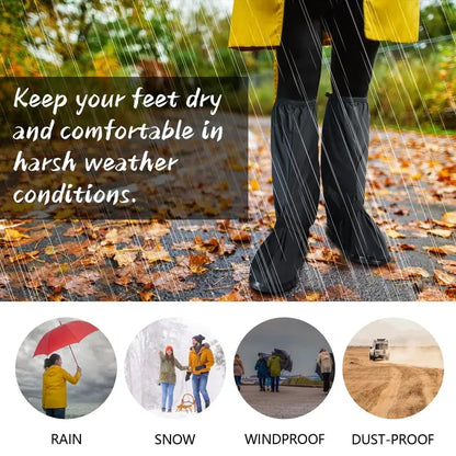 Waterproof Rain Shoe Covers 🥾 – Non-Slip Protection for Wet Weather