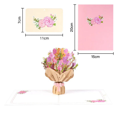 🏆 35K+ SOLD! 🌸💌 Forever-Blooming 3D Flower Pop-Up Card – A Beautiful Way to Say “I Love You” 🎁