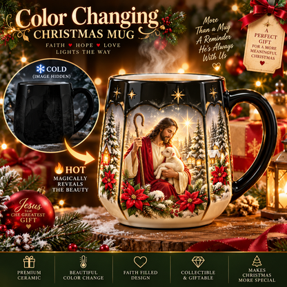 Christmas Magic Color-Changing Mug – Heat Reveal Holiday Gift