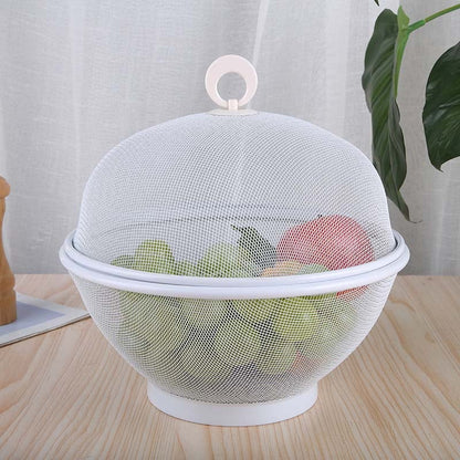 50% Off 🍒 Lidded Produce Keeper Basket – Fresh, Organized & Countertop Chic ✨