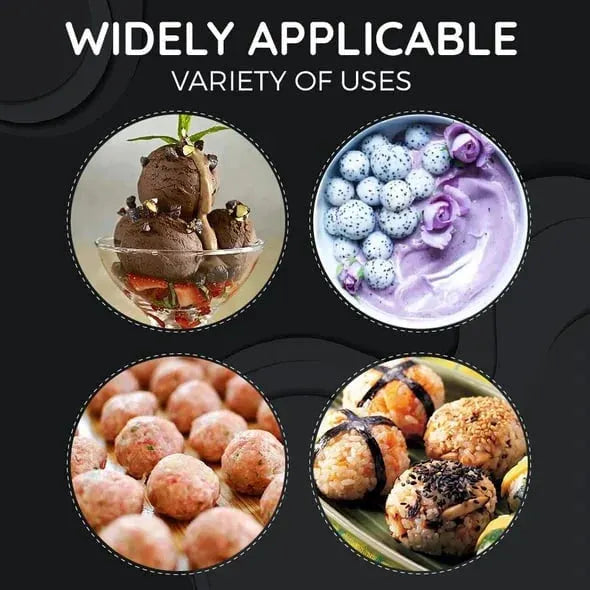 Quick-Release 304 Stainless Steel Meatball Press 🍽️ One-Touch Shaping with a Smooth, Food-Safe Finish