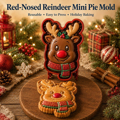🔥Only $7.99 Last Day Promotion!✨ 🎄16-Design Christmas Mini Pie Mold Collection 🥧