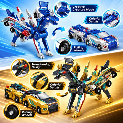 🦖 Transforming Dinosaur Car Toy – 2-in-1 Action Vehicle