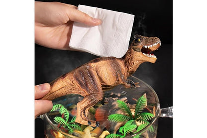 💯46 Pcs Dinosaur Toys Set Realistic Figures with Forest and Dinosaur Egg