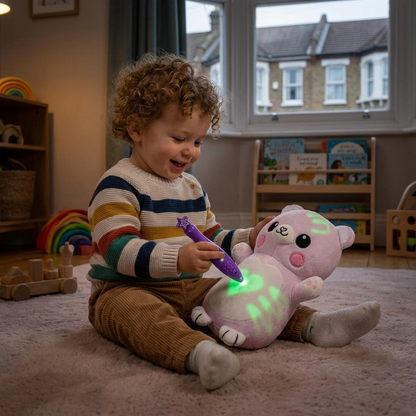 ✨🧸 Magic Glow Plush – Draw, Light Up & Play!