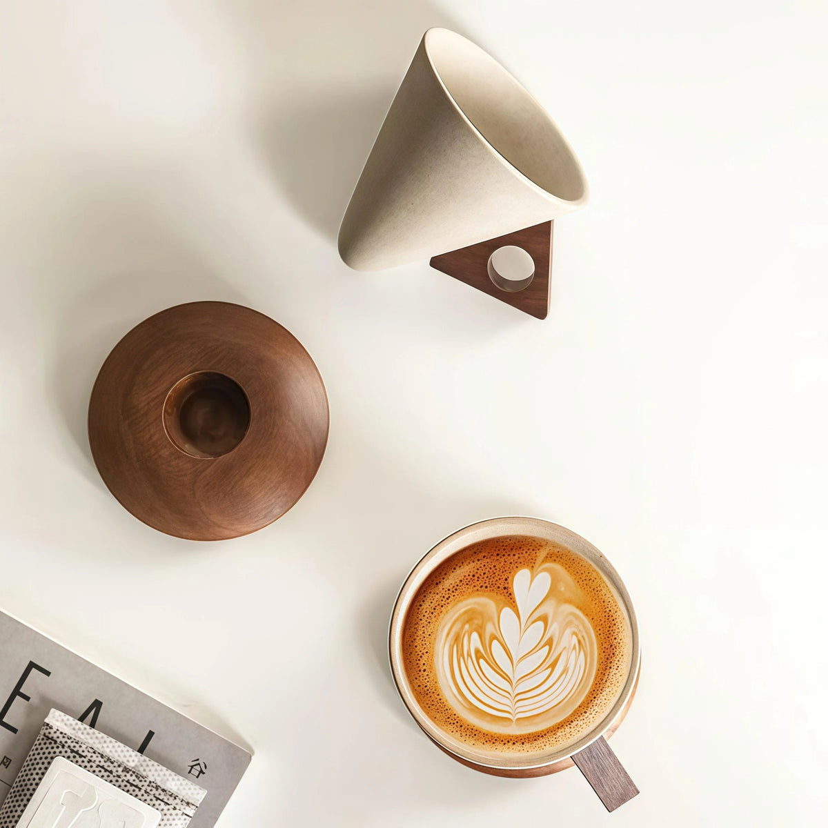 ☕Unique ceramic coffee cup – luxury for your coffee time