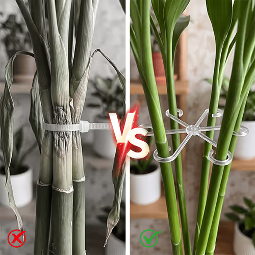 🌱 Reusable Plant Support Clips for Tomatoes, Vines & Climbing Plants