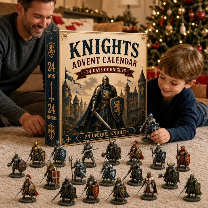⌛ Hot sale 49% OFF − ⚔️ 🏰 Knights Advent Calendar 2026 | 24 Days of Knights with 24 Unique Medieval Warrior Figurines & Fantasy Collectibles 🎄🛡️