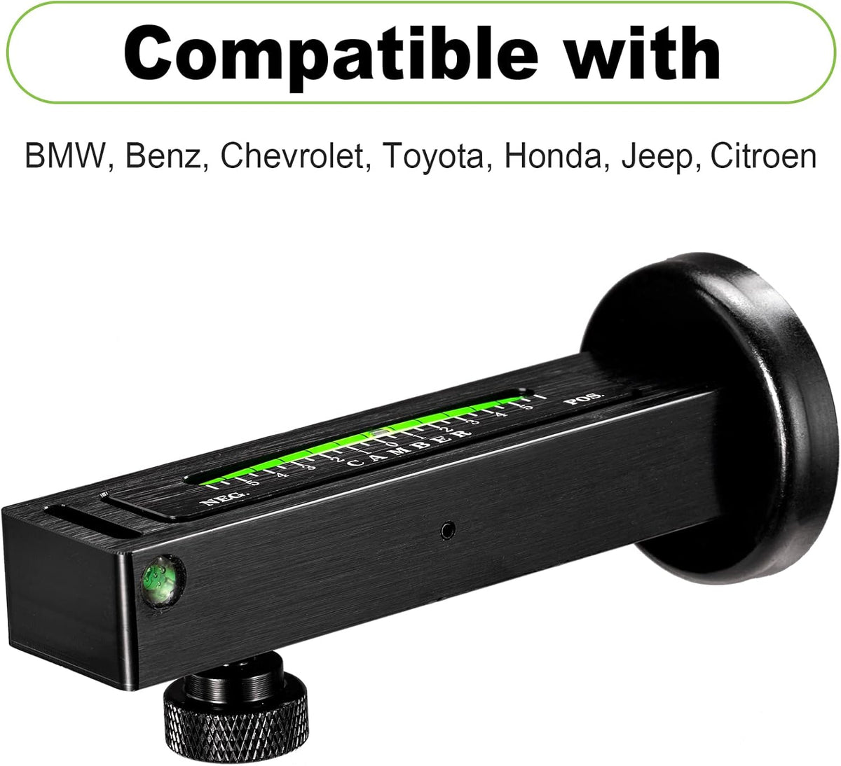 Adjustable Magnetic Auto Gauge 🧲 – Handy Tool for Car, Truck & RV Tire Service