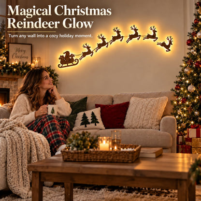 🎄🦌Magical Reindeer Christmas Wall Light