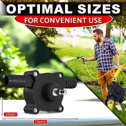 💧 Portable Drill-Powered Water Pump – Handy Liquid Transfer Tool