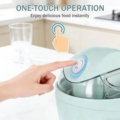 🍦 Personal Ice Cream Maker – Mini Frozen Dessert Machine for Homemade Treats