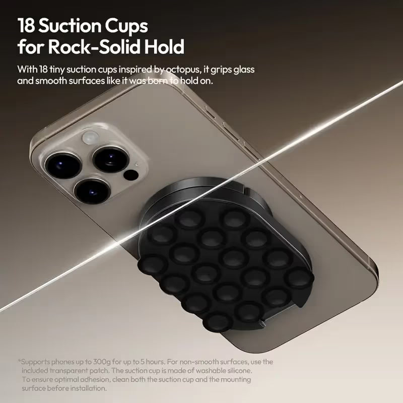 🔥 Ultra-Grip Magnetic Suction Mount for Secure Hands-Free Positioning ✨