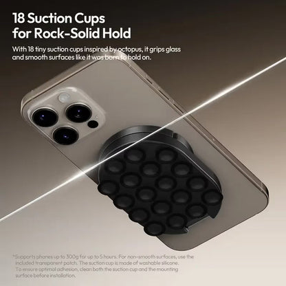 🔥 Ultra-Grip Magnetic Suction Mount for Secure Hands-Free Positioning ✨