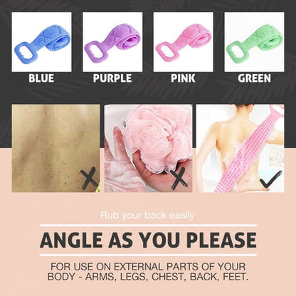 🫧✨ Silicone Shower Scrubber for Refreshing Skin, Gentle Exfoliation & Everyday Body Care 🚿