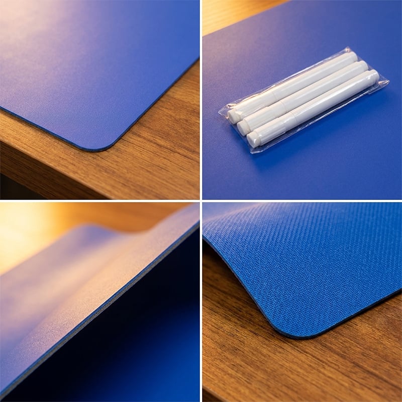 Double-Sided Blueprint Desk Pad 📐 – Creative Workspace Mat for Home & Office