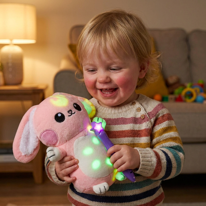 ✨🧸 Magic Glow Plush – Draw, Light Up & Play!