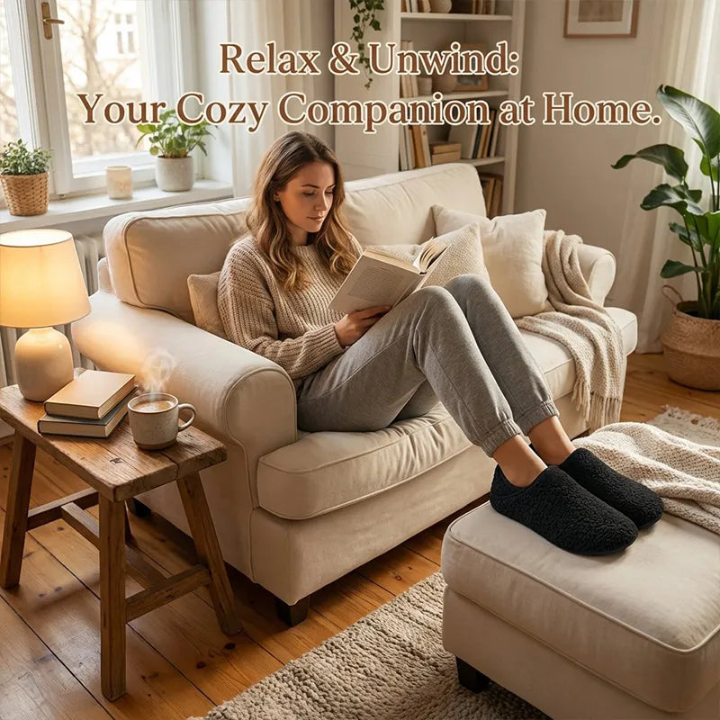 🏡 House Shoes – Slip-On Indoor Slippers
