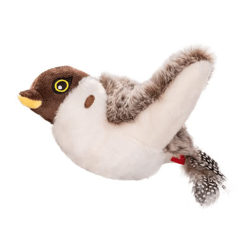 Flapping Bird Interactive Cat Toy, Hunting Stimulation Toy to Relieve Cat Boredom & Scratching