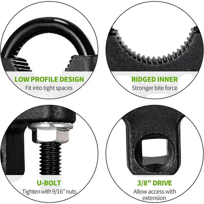 🔧 3/8-Inch Drive Universal Low-Profile Inner Tie Rod Removal Tool
