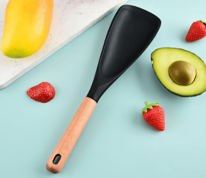 All-Purpose Kitchen Spatula Spoon 🍳 – Stir, Scoop & Serve with One Handy Tool